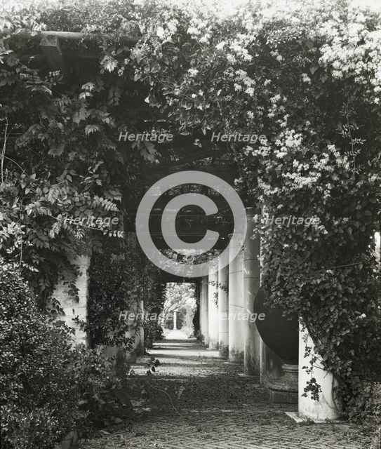 "The Orchard," James Lawrence Breese house, 151 Hill Street, Southampton, New York, 1912. Creator: Frances Benjamin Johnston.
