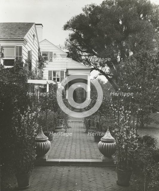 "The Orchard," James Lawrence Breese house, 151 Hill Street, Southampton, New York, 1912. Creator: Frances Benjamin Johnston.