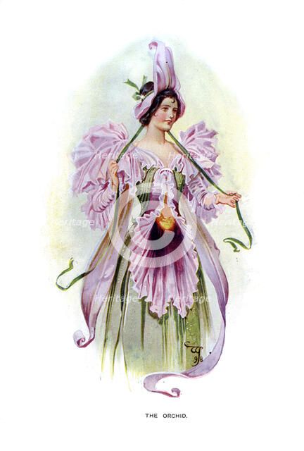 'The Orchid', 1899. Artist: Unknown