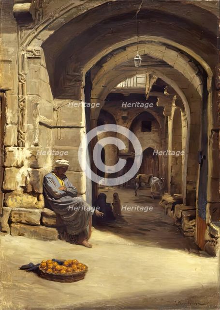 The Orange Seller, c1893. Creator: Joseph Farquharson.