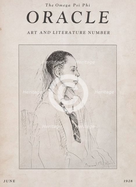 The Oracle, no. 2, 1928. Creator: Omega Psi Phi.