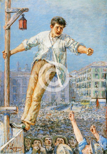 The Orator of the Strike, 1890-1891.