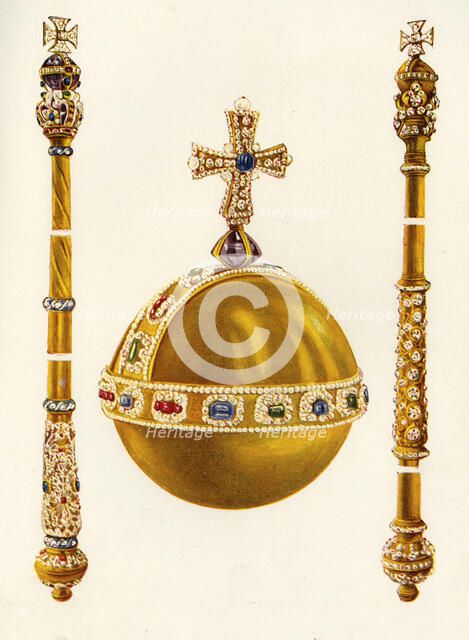 'The Orb and The Sceptres with the Crosses', 1911. Creator: Unknown.