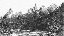 The Organ Mountains; Rio De Janeiro and the Organ Mountains 1875. Creator: Thomas Woodbine Hinchliff
