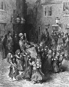 The Organ in the Court 1872. Creator: A Levasseur