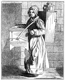 The Organ Player, 1737-1742.Artist: Bouchardon