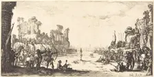 The Ordeal by Arrows (Saint Sebastian), c. 1632/1633. Creator: Jacques Callot