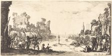 The Ordeal by Arrows (Saint Sebastian), c. 1632/1633. Creator: Jacques Callot
