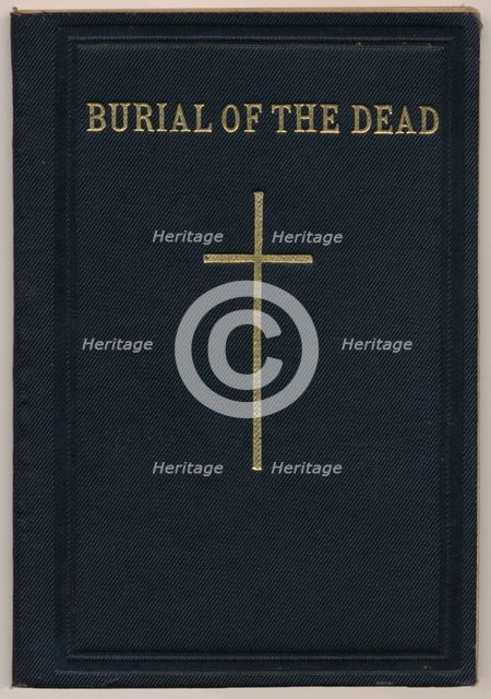 'The Order of the Burial of the Dead', c1900. Artist: JA Leuty.