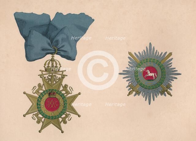 'The Order of the Guelphs', c19th century. Artist: Unknown.