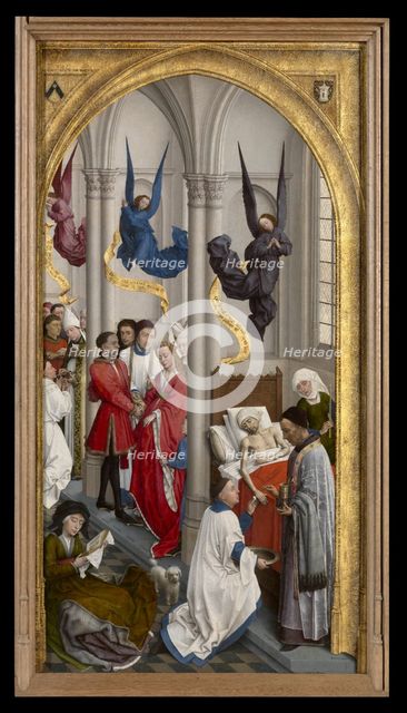 The Ordination, Marriage and Extreme Unction, 1440-1445. Creator: Rogier Van der Weyden.