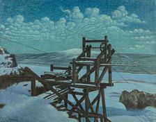 The ore lift in Kiruna. Creator: Lindh, Bror (1877-1941)