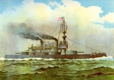The Oregon's race for Cuba 1898