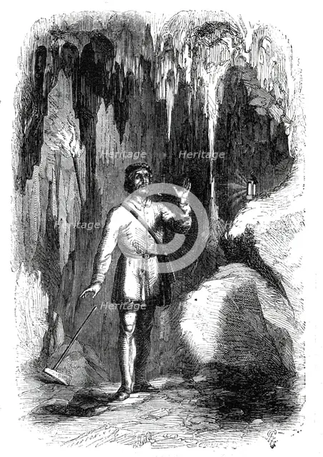 "The Oreseeker; a Tale of the Hartz", 1860. Creator: Pearson.