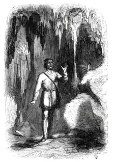 "The Oreseeker; a Tale of the Hartz", 1860. Creator: Pearson