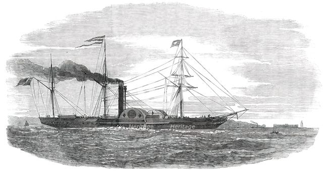 The "Orion" Steamer, 1850. Creator: Unknown.