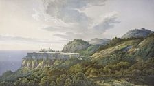 The Orianda Palace in the Crimea, 1846