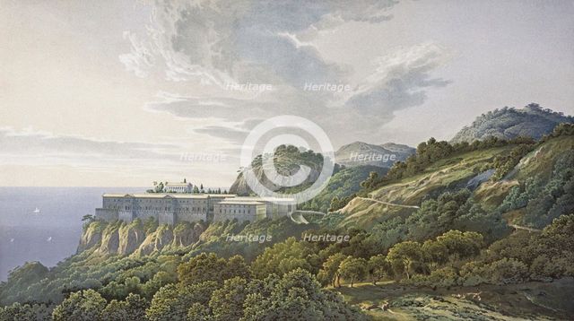 The Orianda Palace in the Crimea, 1846.