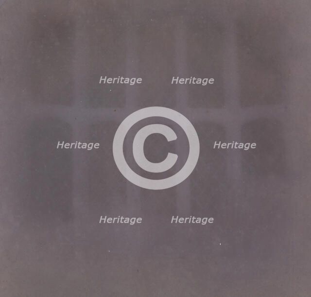 [The Oriel Window, South Gallery, Lacock Abbey], probably 1835. Creator: William Henry Fox Talbot.