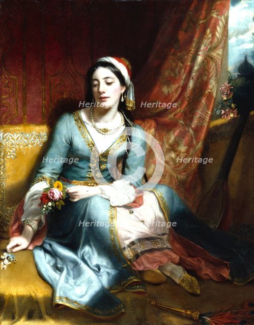 The Oriental Love Letter, 1824. Creator: Henry William Pickersgill.