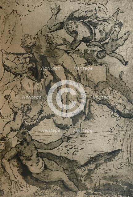 'The Origin of the Milky Way', c1575 (1932).  Artist: Jacopo Tintoretto.