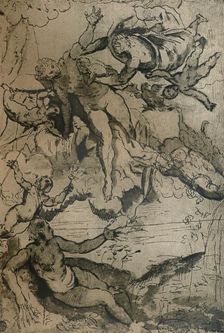 The Origin of the Milky Way c1575 (1932). Artist: Jacopo Tintoretto