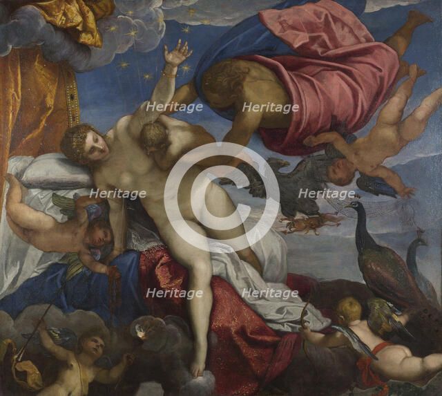 The Origin of the Milky Way, ca. 1575. Artist: Tintoretto, Jacopo (1518-1594)