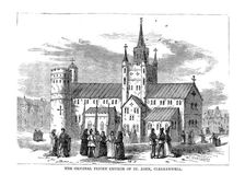 The Original Priory Church of St. John, 1878