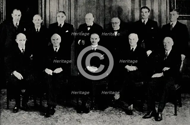 'The Original War Cabinet, 1939', (1945). Creator: Unknown.