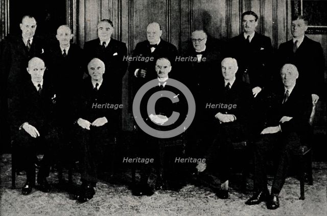 'The Original War Cabinet, 1939', (1945). Creator: Unknown.