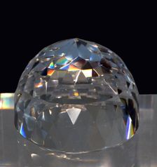 The Orlov diamond (from the Imperial Sceptre of Russian Empress Catherine the Great) , 17th century