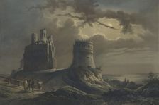 The Ostroh Castle (Ostrogski Castle) in Volhynia, 1847-1852