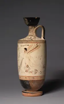 The Atalanta Lekythos (Funerary Oil Jug), 500-490 BC. Creator: Douris (Greek), attributed to