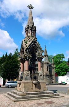 The Atholl Memorial Fountain, Dunkeld, Perthshire, Scotland. Creator: Peter Thompson
