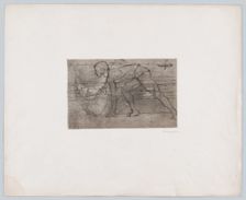 The Athlete, 1907. Creator: Umberto Boccioni