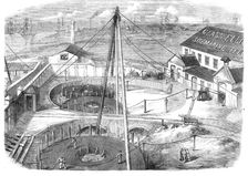 The Atlantic Cable, ready for shipment, Morden Wharf, East Greenwich, 1857. Creator: Unknown