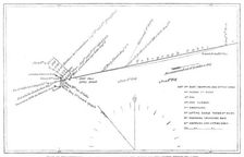 The Atlantic Telegraph Expedition: chart of the movements of the Great Eastern..., 1865. Creator: Unknown