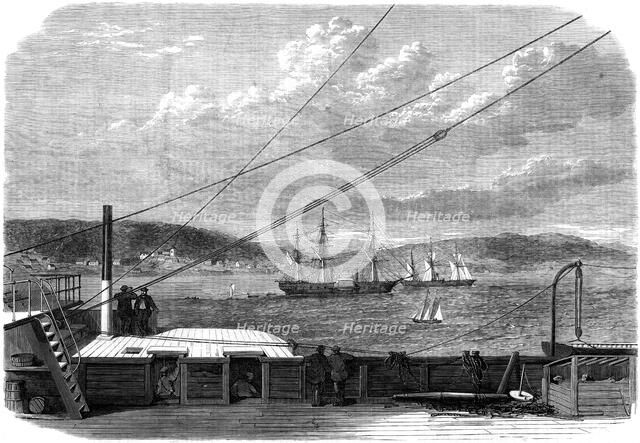 The Atlantic telegraph expedition, Content Bay, Newfoundland, 1866. Artist: Unknown