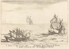 The Attack, 1617. Creator: Jacques Callot