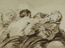 The attack, 1770. Creator: Fragonard, Jean Honoré (1732-1806)