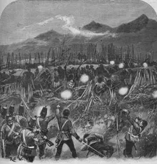 The Attack 1902. Artist: R. O. W