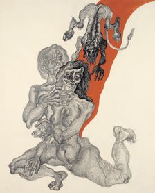 The attack, 1931. Creator: Lohse-Wächtler, Elfriede (1899-1940)