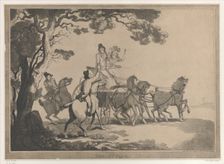 The Attack, March 1, 1791., March 1, 1791. Creator: Thomas Rowlandson
