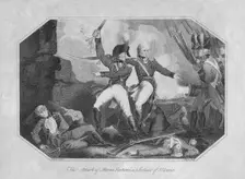 The Attack of Morne Fortune in Island of St. Lucia 1804. Creator: J Taylor