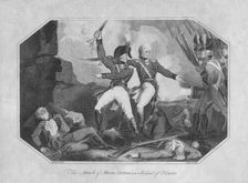The Attack of Morne Fortune in Island of St. Lucia 1804. Creator: J Taylor