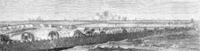 The attack on the Peiho Forts on the 21st of August, 1860..., 1860. Creator: Unknown