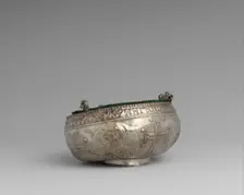 The Attarouthi Treasure - Censer, Byzantine, 500-650. Creator: Unknown