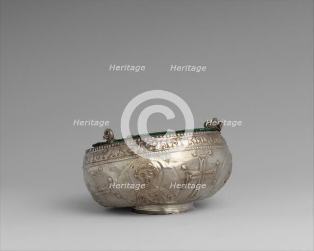 The Attarouthi Treasure - Censer, Byzantine, 500-650. Creator: Unknown.