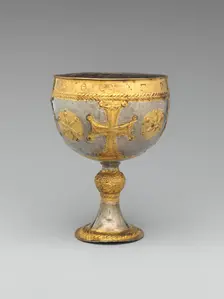 The Attarouthi Treasure - Chalice, Byzantine, 500-650. Creator: Unknown
