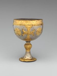 The Attarouthi Treasure - Chalice, Byzantine, 500-650. Creator: Unknown